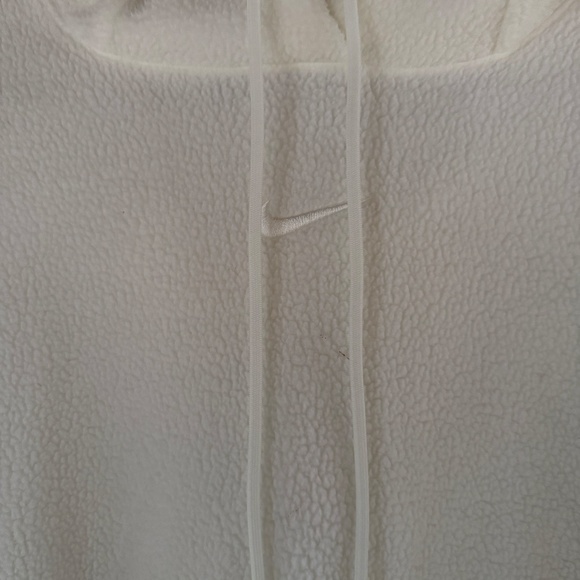 Nike Sherpa Phoenix Fleece Ivory Hoodie - Picture 2 of 5